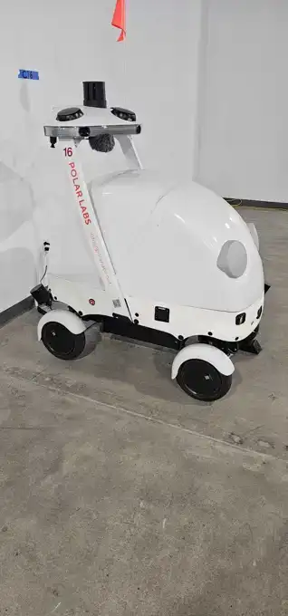 One of the delivery robots the charging circuits were built for.